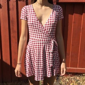 Red Polka Dotted Romper